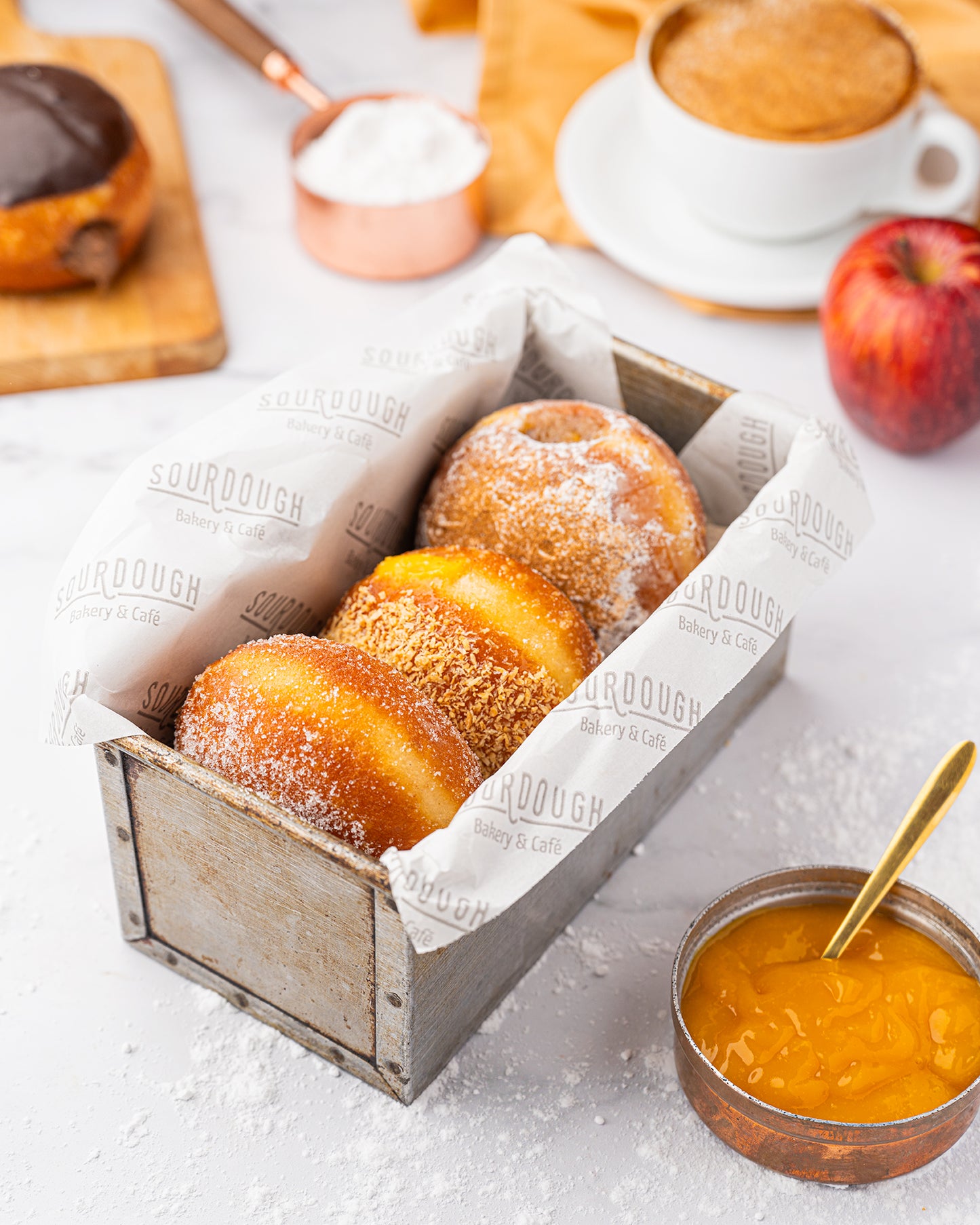 Sourdough Bombolone - Baked not Fried
