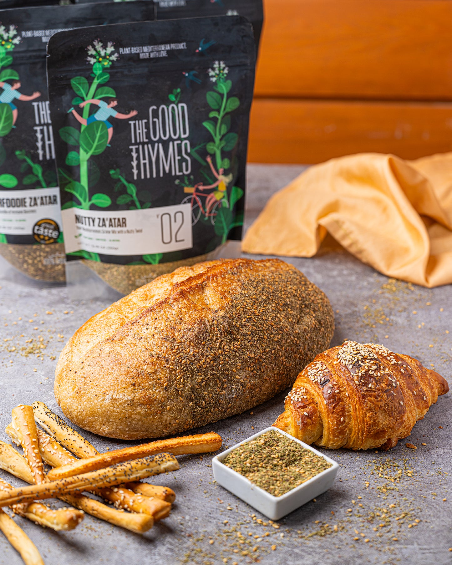 Sourdough Zaatar Loaf