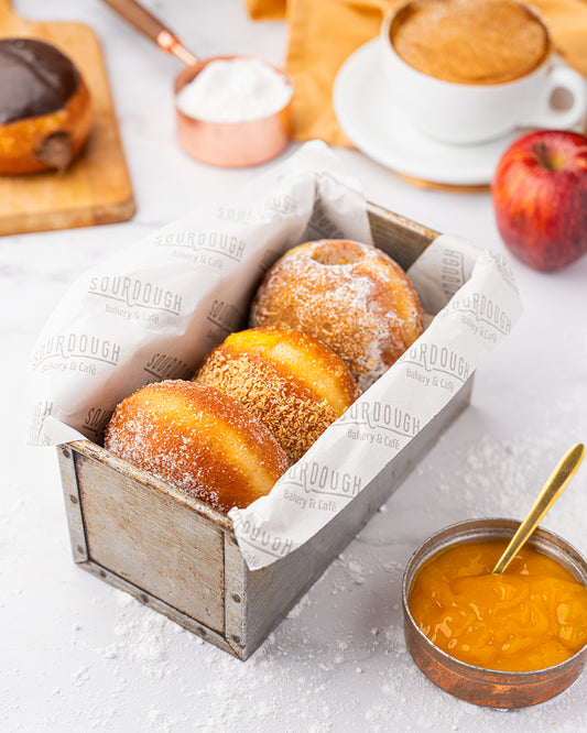 Sourdough Bombolone - Baked not Fried