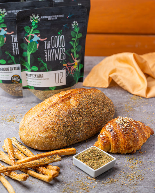 Sourdough Zaatar Loaf